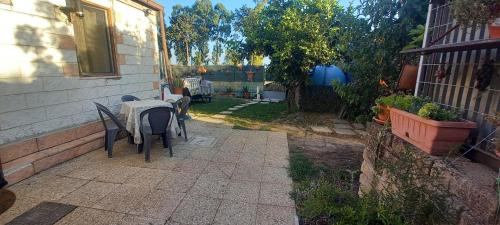 Guest house garden Civitavecchia