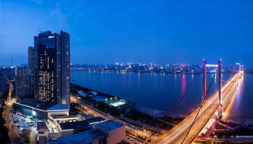 Exterior view, Hilton Wuhan Riverside in Wuhan