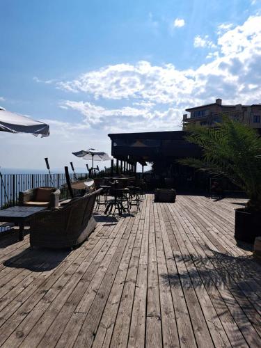 مطعم, Omnia in Kaliakria Resort by RV Apartments in كافارنا