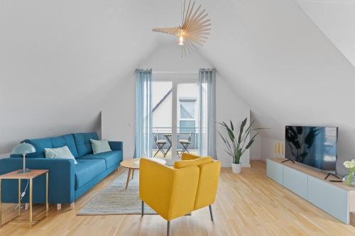 Design-Apartment - Küche - Balkon - Tiefgarage in Leinfelden-Echterdingen, Deutschland