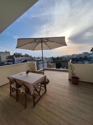 Sunset rooftop apartment