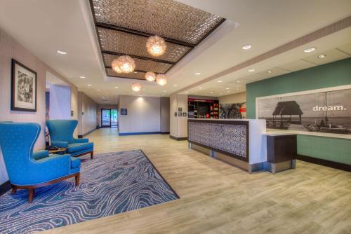 大堂, Hampton Inn & Suites Detroit/Wixom in 威克瑟姆