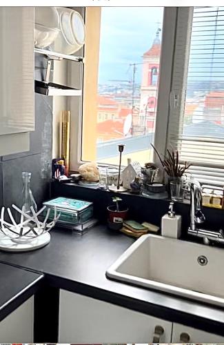 Cosy penthouse old town sea view little terraces Air conditionned, Niza (foto 11)