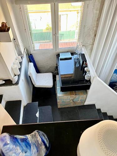 Cosy penthouse old town sea view little terraces Air conditionned, Niza (foto 10)