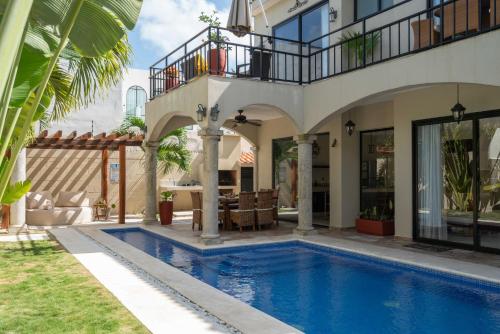 Tulum Stunning Villa for 10-Cabana-Private Pool-Parking