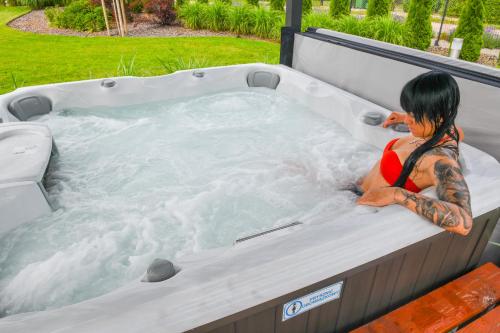 Barszczówka - domki, basen podgrzewany, prawdziwe jacuzzi, sauna infrared i inne atrakcje na Podlasiu, Kłyżówka (zdjęcie 6)