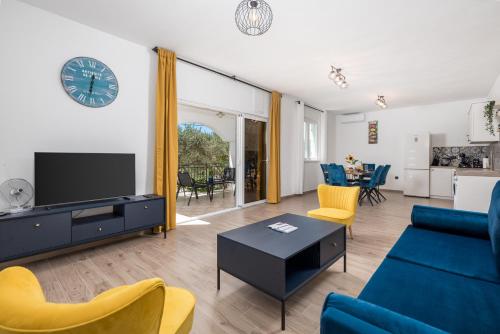 Koplietošanas atpūtas telpa ar TV, Villa Cecilia in Slivnica