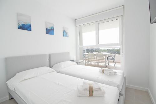 Global Vacacional, Apartamento con terraza, vistas al mar y a la piscina, Canet de Berenguer (fotografie 5)
