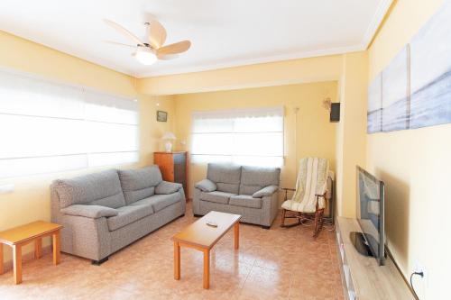 Global Vacacional, Apartamento en primera línea de playa en Canet