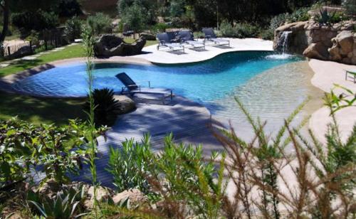 Villa de 3 chambres avec vue sur la mer piscine privee et jardin clos a Lecci