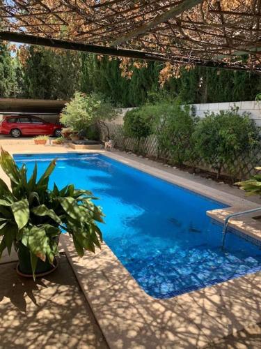 Chalet con piscina privada gîte à louer Hoya del Campo