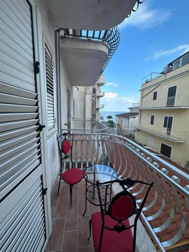 陽台/露台, Casa Vacanza Riviera dei Saraceni in 特雷拜薩斯