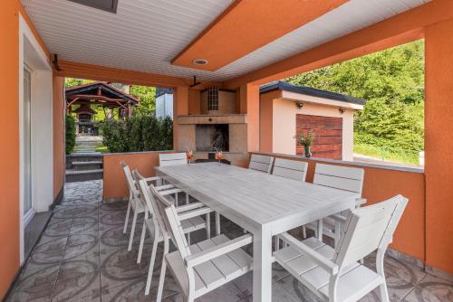 Balkons/terase, Villa Tratea in Tomići Vrbovsko