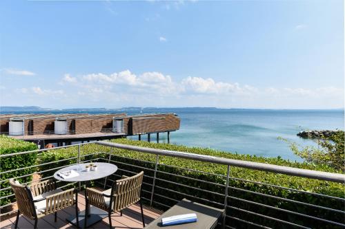 Erkély/terasz, Hotel Palafitte in Neuchatel