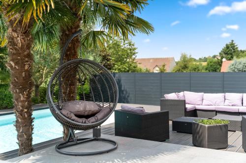 Сад, *Villa-Disneyland-Paris* 10pers, Fitness, Cinema in Сан-Тібо-де-Вінь