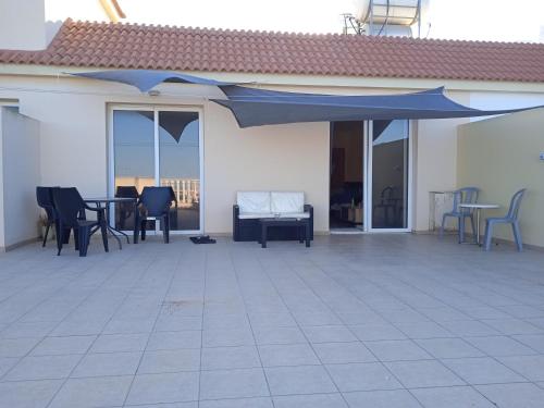 Balkons/terase, Xylophagou Rest and Relax 2 Ayia Napa Larnaca 1 bedroom apartment in Xylophaghou