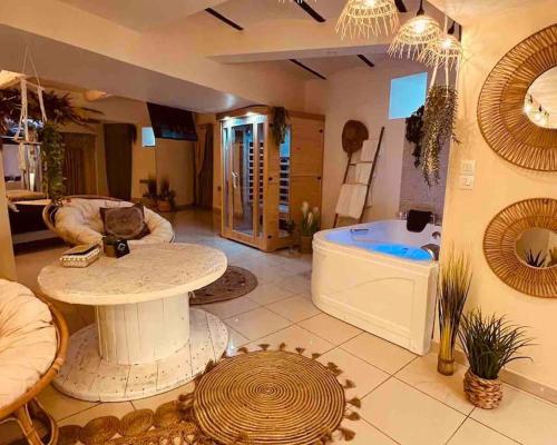Magnifique appartement bohème / sauna / balneo - Apartment - Valros
