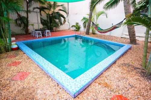 7th Heaven Villa in White Town with Swimming pool