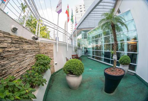 Garden, Castelmar Hotel in Florianopolis