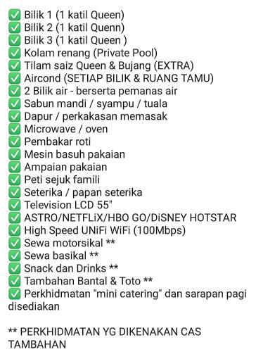 Syifah Homestay Pagoh - Private Pool , WiFi , NetFlix Syifah Homestay Pagoh - Private Pool , WiFi , NetFlix