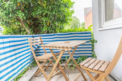 ระเบียง/ชานเรือน, Apartment Wesseling in เวสเซลิง