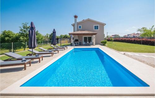 Amazing Home In Zminj With Wifi, Private Swimming Pool And Outdoor Swimming Pool - Žminj