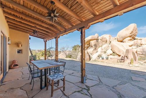 Hot Tub Boulders Art-Infused Adobe- Stella - Yucca Valley