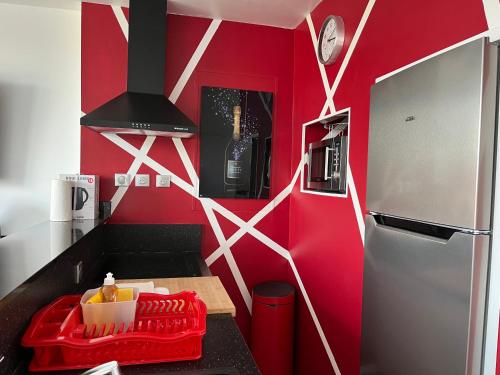 Konyha, Maison de Majorque-Appartements in Perpignan Városközpont
