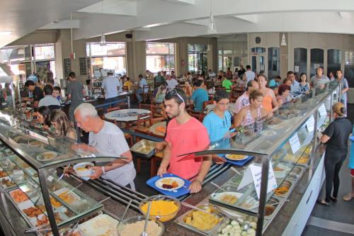 Restoran, Atlantico Sul Hotel in Laguna
