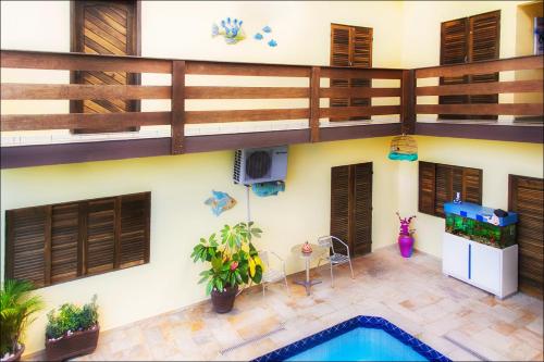 شرفة/ تراس, Pousada Solarium UNIDADE 1 ECONOMICA-BASICA in Praia de Pernambuco