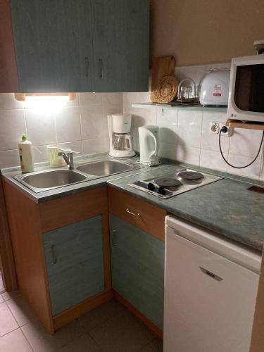 virtuve, Muskátli Apartman (Muskatli Apartman) in Balatonakali