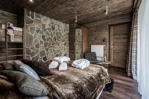 Luxury Chalet Na Stromym Wzgórzu z sauną i balią