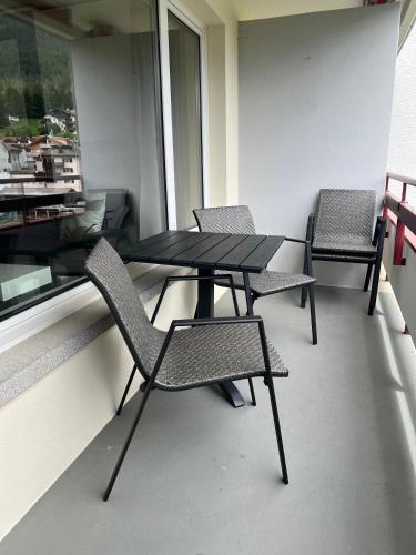 ระเบียง/ชานเรือน, Ferienwohnung 405 Haus Allod in เล็นเซอไฮเดอะ