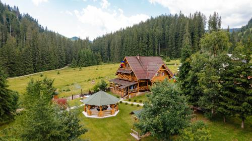 Фасада на хотела, ViiLa Munte Călimani (ViiLa Munte Calimani) in Bilbor