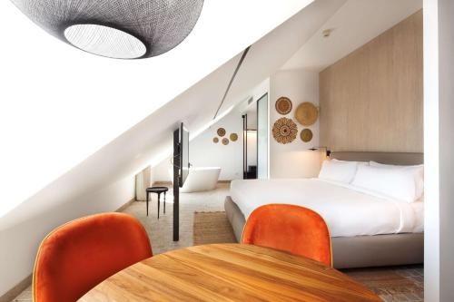 1 double bed