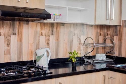 Kitchen, Fairway Apartment in Boralesgamuwa