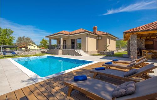 Awesome Home In Soboli, Cavle With Outdoor Swimming Pool, Wifi And 3 Bedrooms