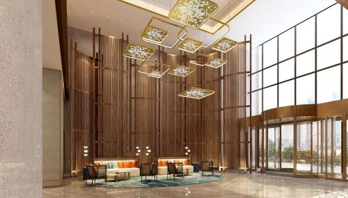 Vestíbulo, Hilton Garden Inn Jinzhou Central Street in Jinzhou
