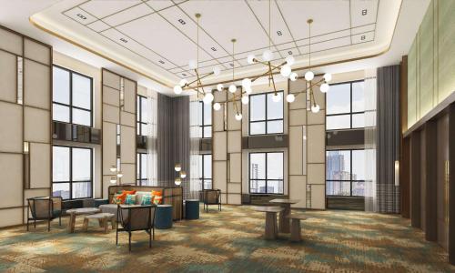 Restaurante, Hilton Garden Inn Jinzhou Central Street in Jinzhou
