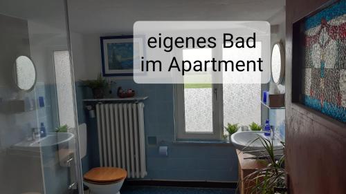 Fürdőszoba, Gastezimmer im Freudenthal in Extertal