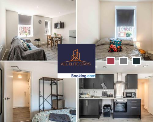 Swan House Apartment 2 - 1 Bed Apartment - Sleeps up to 4 - Free Parking - Liverpool - close to city centre - By ALL ELITE STAYS, Liverpool