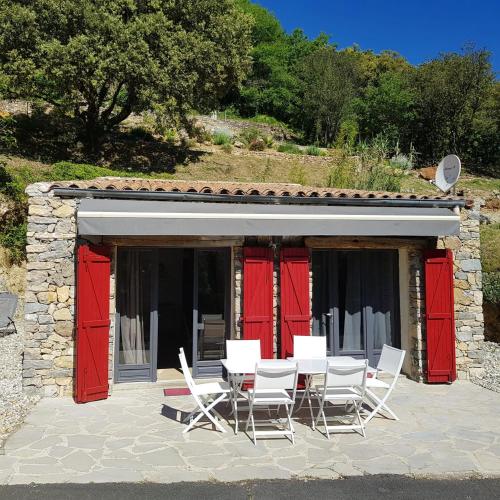 Maison de 4 chambres avec piscine partagee et jardin clos a Saint Julien de la Nef - Location saisonnière - Saint-Julien-de-la-Nef