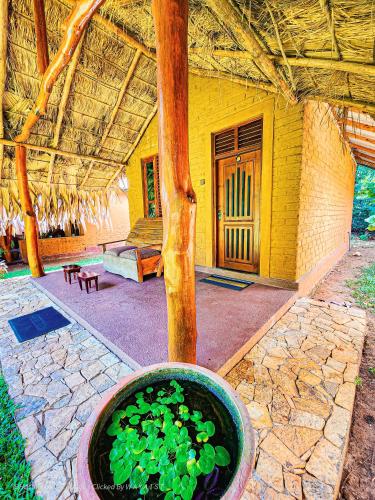 Pohled zvenku, Hasthi Safari Cottage in Udawalawe