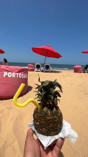 Beach, Porto Said Resort - Luxury One Bed Room & Reception-68 m2 شالية غرفة وريسبشن فرش فندقي بسين in Port Said