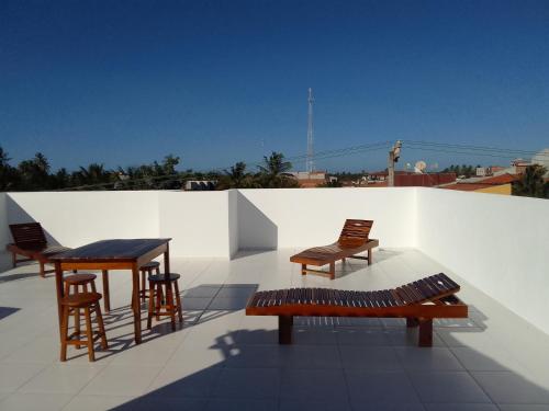 Apartamento Lua 3 - Quarto e Sala com Varanda e cozinha americana na praia do preá-Ce, Prea (fotografie 3)