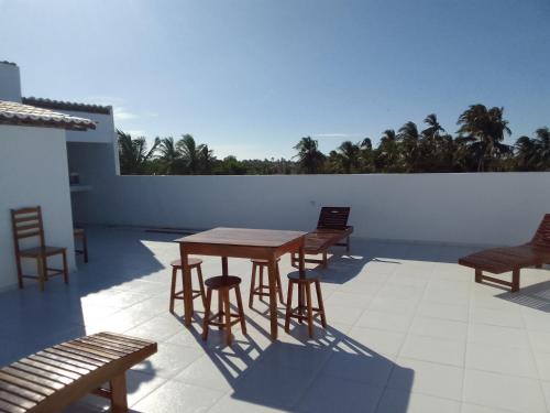Apartamento Lua 3 - Quarto e Sala com Varanda e cozinha americana na praia do preá-Ce, Prea (fotografie 5)
