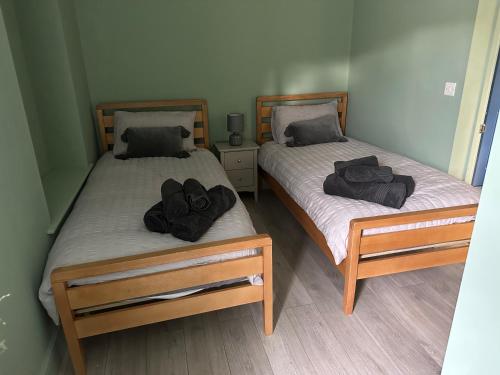 2 twin beds