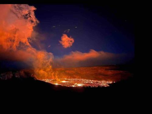 Exotic Garden cottage at amazing volcano fissure