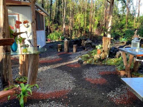 Exotic Garden cottage at amazing volcano fissure