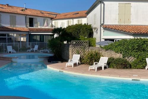 Appartement proche de la mer avec piscine - Location saisonnière - La Couarde-sur-Mer